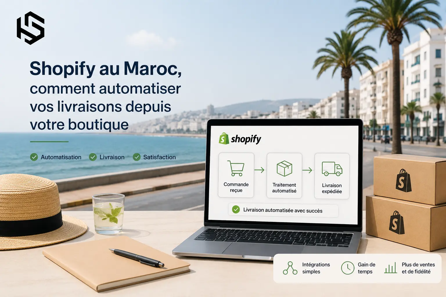 Shopify au Maroc, comment automatiser vos livraisons depuis votre boutique en 2026