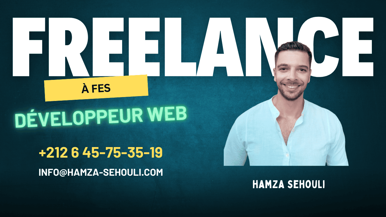 Développeur web freelance à Fès